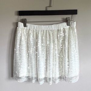 Jcrew crewcuts girls sequin skirt